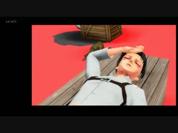 【進撃のMMD】調査兵団の宴会にお邪魔してみたよ！