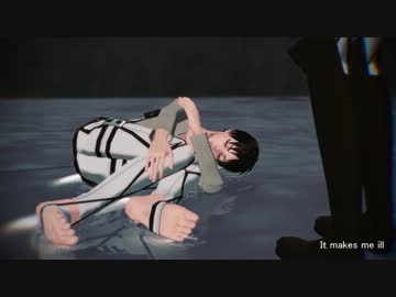 【進撃のMMD】エレンと兵長でIt makes me ill（テストモデル）