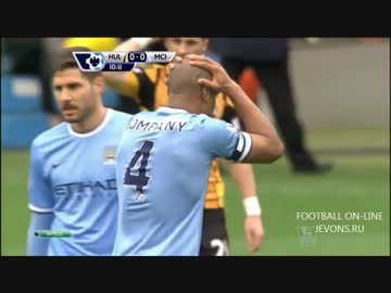 【サッカー】Hull City vs Manchester City Highlight【3/15】