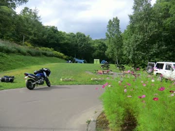 島根から北の大地へ　　16日目　　‐丸い(?)地球とライダーと‐