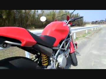 DUCATI MONSTER 800　エンジンサウンド