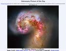 2014年 3月16日 ｢衝突中の触覚銀河｣-Astronomy Picture of the Day