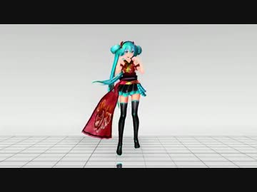 【MMD】  回レ！雪月花 踊ってみた 【モーション配布】