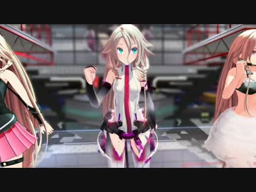 【MMD】No Life Queen　IA３人娘で
