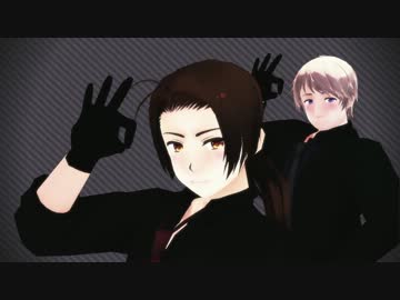 【APヘタリアMMD】連合でGirls