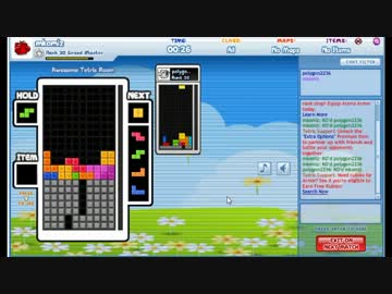 テトリス　mkomiz vs polygon2236 10先 part3