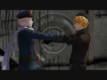 【APヘタリアMMD】 Snap 【露と米】