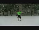 吹雪の中でバラライカ踊ってみた