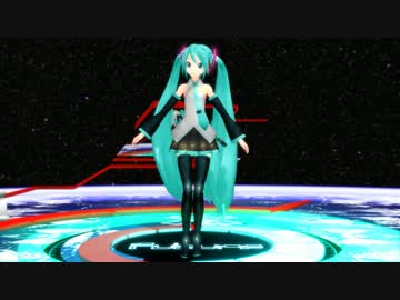 【MMD】初音ミク1052MidでWAVEFILE(short)【てすと】