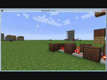 【Minecraft】 太陽曰く燃えよカオスを演奏してみた