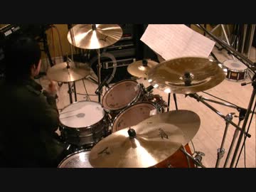 【キルラキルＯP】　Ambiguous　を叩かせて頂きました【GARNiDELiA】