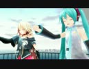 【IA・ミク】 Hello Alone 【MMD】