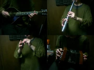 クロノトリガー「シルバード」アイリッシュ楽器等で演奏してみた。