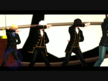 【MMDワンピ】4人に『メカクシコード』踊ってもらった【MMD銀魂】