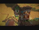 [Minecraft]ほぼ日建築 山に囲まれた街編　19日目