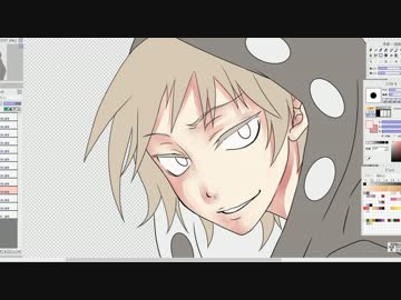 【AzPainter2】嘘つきさんを描いてみた。