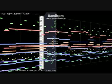終盤ボス戦風味なバトルBGM