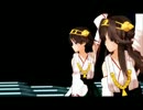 【艦これMMD】金剛・比叡で「Kiss me 愛してる」