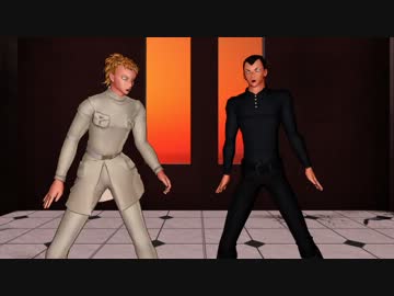 【MMD】ソルベとジェラートでパンダヒーロー【ジョジョ】