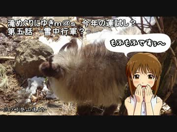 滝めぐりにゆきｍ＠ｓ　今年の運試し？（第五話）