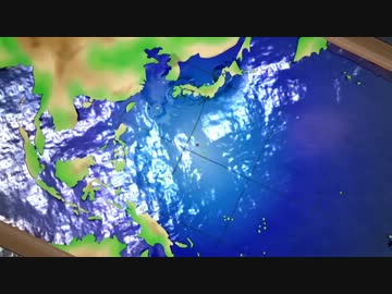 【MMD】簡易戦域図【モデル配布】