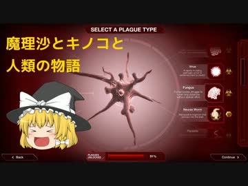 【Plague Inc】魔理沙とキノコと人類の物語【ゆっくり実況】