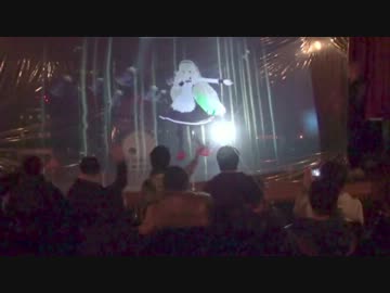 ポリッドスクリーンを使ってMAYUさんとライブをしてみた．