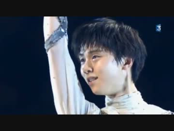 仏【羽生結弦／エキシ】世界選手権2014・お茶の間