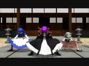【東方MMD】ZENRAにできる隠しコマンドがあるらしい
