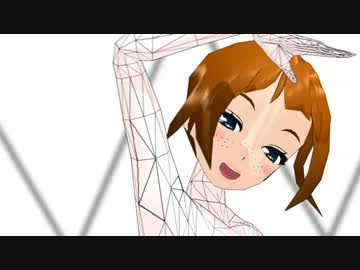 【MikuMikuDance】テストモデルでモデルテスト【XYZの魔法】