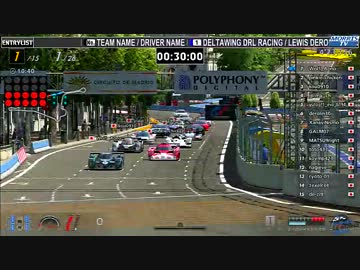 【GT6】NLMS Rd.2 CITY CHALLENGE MADRID 2014 Race1