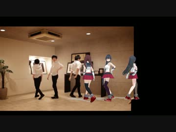 【ＭＭＤ】虎視眈々トレス途中01