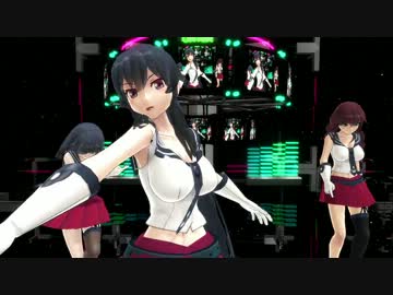 【艦これ】矢矧＆阿賀野＆能代で軽快に「BREEZE」【MMD】