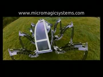 １人乗り多脚型マシン