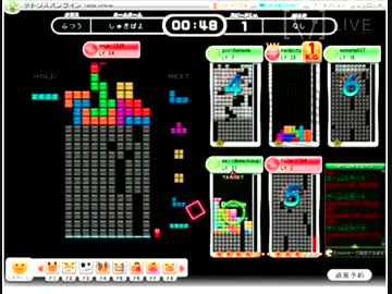 テトリスで発狂するキチガイ