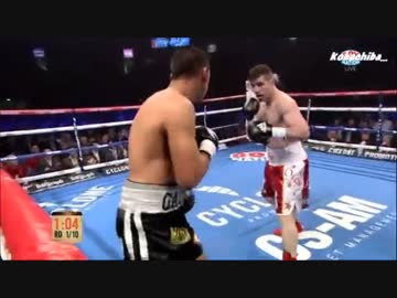 ボクシング エーモン・オーケンvsアルバロ・ガオナ ミドル級10回戦(2014.4.4)