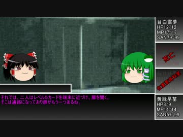 【ゆっくりTRPG】冒涜的なSCPに侵されていくクトゥルフ神話　LastEpisode:後編