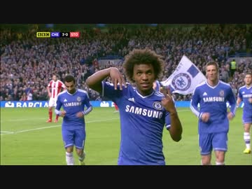 【MOTD】EPL13/14 チェルシーvsストーク・シティ ハイライト