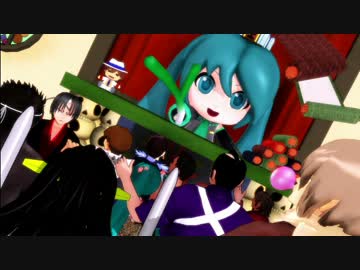【全部俺の声】鬼灯の冷徹OP　歌ってみた【MMD鬼徹+α】