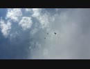 宇都宮駐屯地６４周年記念祭　空挺部隊：降下演習（一部）