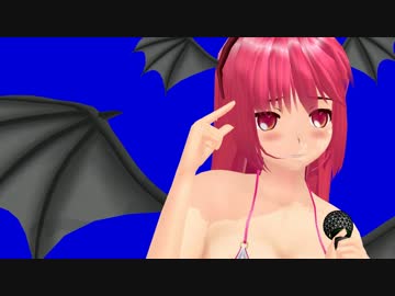 ワールドイズマインを歌い踊るポジ子BB.mmd