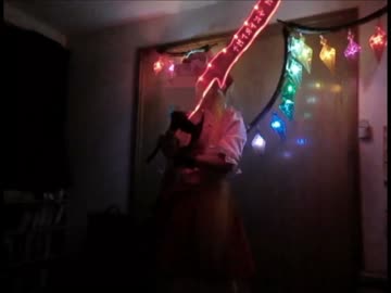 光って動くフランの羽-改良版-