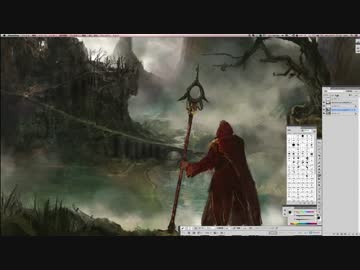 ゆっくりお絵かき講座　コンセプトアート風　part1