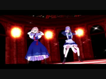 【東方MMD】アリスと咲夜に『ELECT』を踊ってもらった
