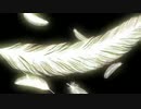 上から舞い落ちる羽アニメーション【ニコニ・コモンズで配布中】