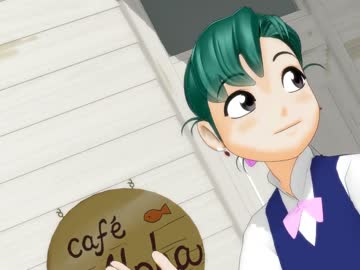 【MMD】アルファさんの青い服追加