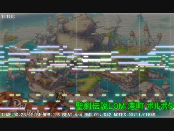 【MIDI】聖剣伝説LOM 港町 ポルポタ【耳コピ】