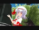 【MikuMikuDance】 AIR     Lia [ ErogesongFull 2000 ].フリック_東方モデル
