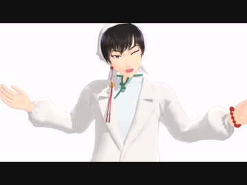 【MMD鬼徹】鬼灯と白澤でBad Apple!!