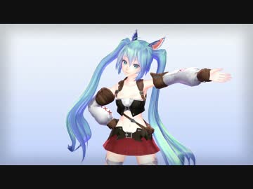 【MMD】ミコッテコスのアペミクさんでシューティングスター